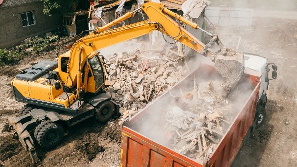 Bauschutt entsorgen kostet