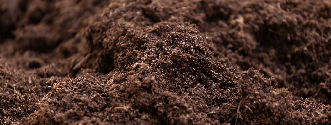 aufbereiteten Mutterboden
